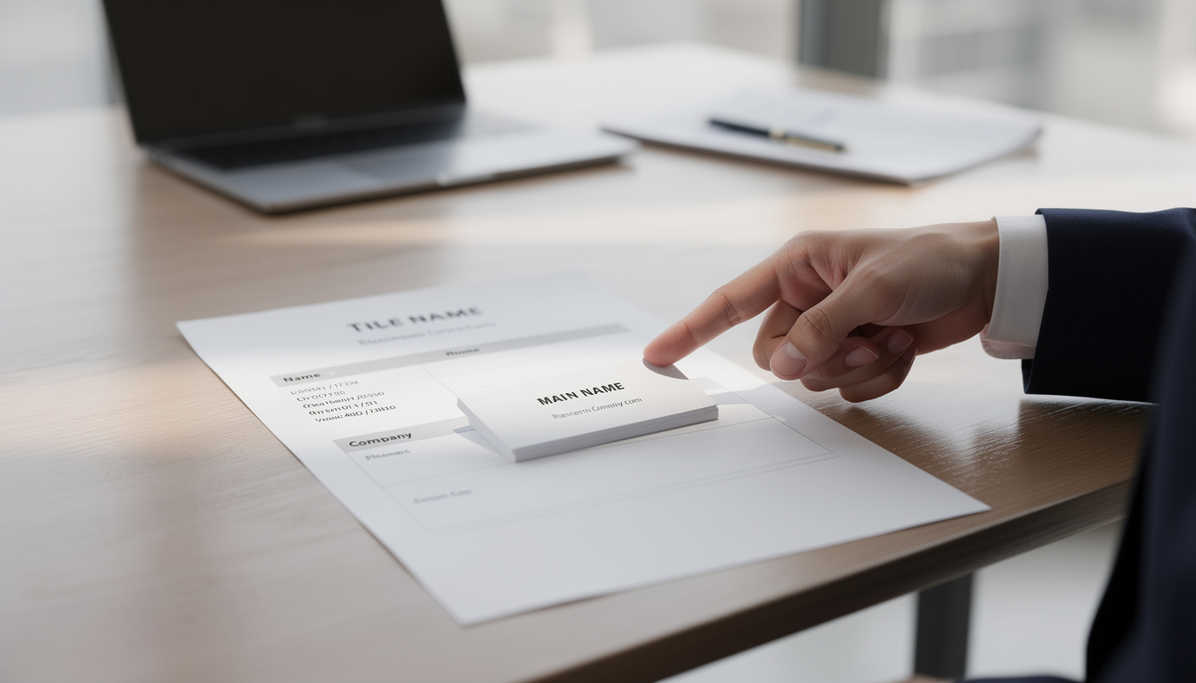 découvrez comment créer une fiche d'identité d'entreprise claire et professionnelle, et apprenez à l'utiliser efficacement pour valoriser votre société et faciliter vos échanges.