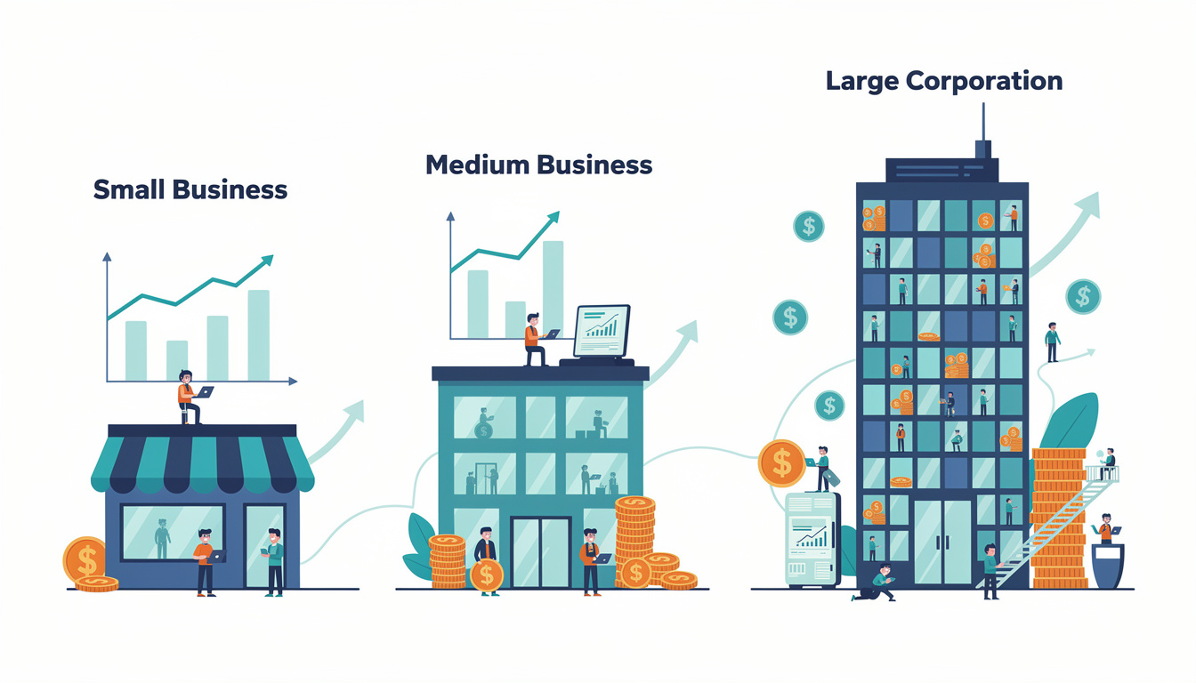 découvrez les différentes tailles d'entreprise et analysez leur impact économique pour mieux comprendre le rôle essentiel des petites, moyennes et grandes entreprises dans l'économie.